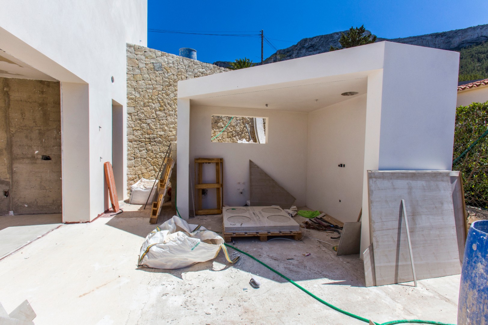 Modern Villa Under Construction in La Pedrera, Dénia