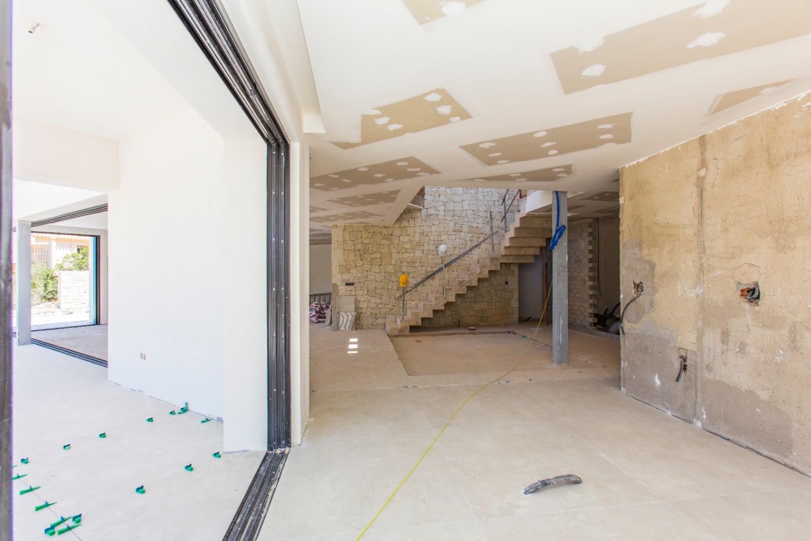 Modern villa in aanbouw in La Pedrera, Dénia